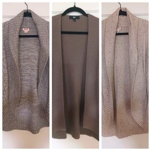 Mossimo Cardigan Sweaters Lot of 3